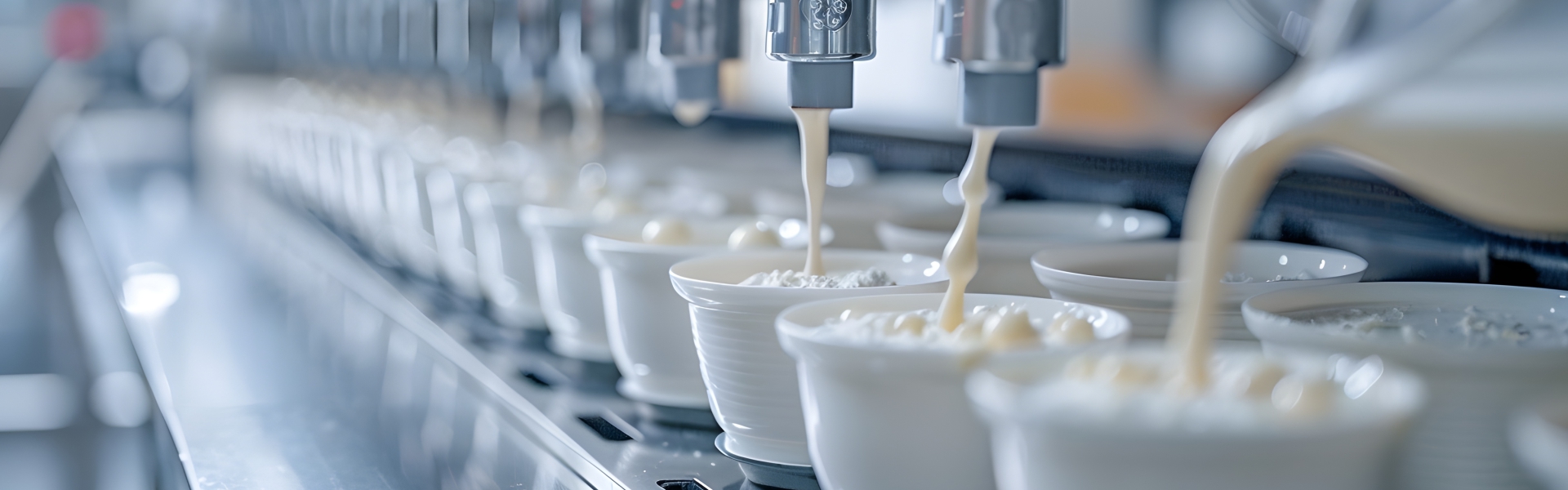 Cream Production Banner